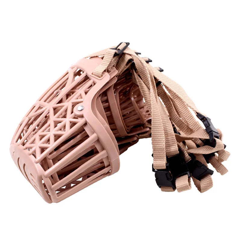 Adjustable dog muzzle