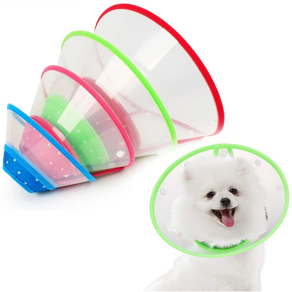 Pet recovery E-Collar adjustable soft edge, anti-bite, anti-lick