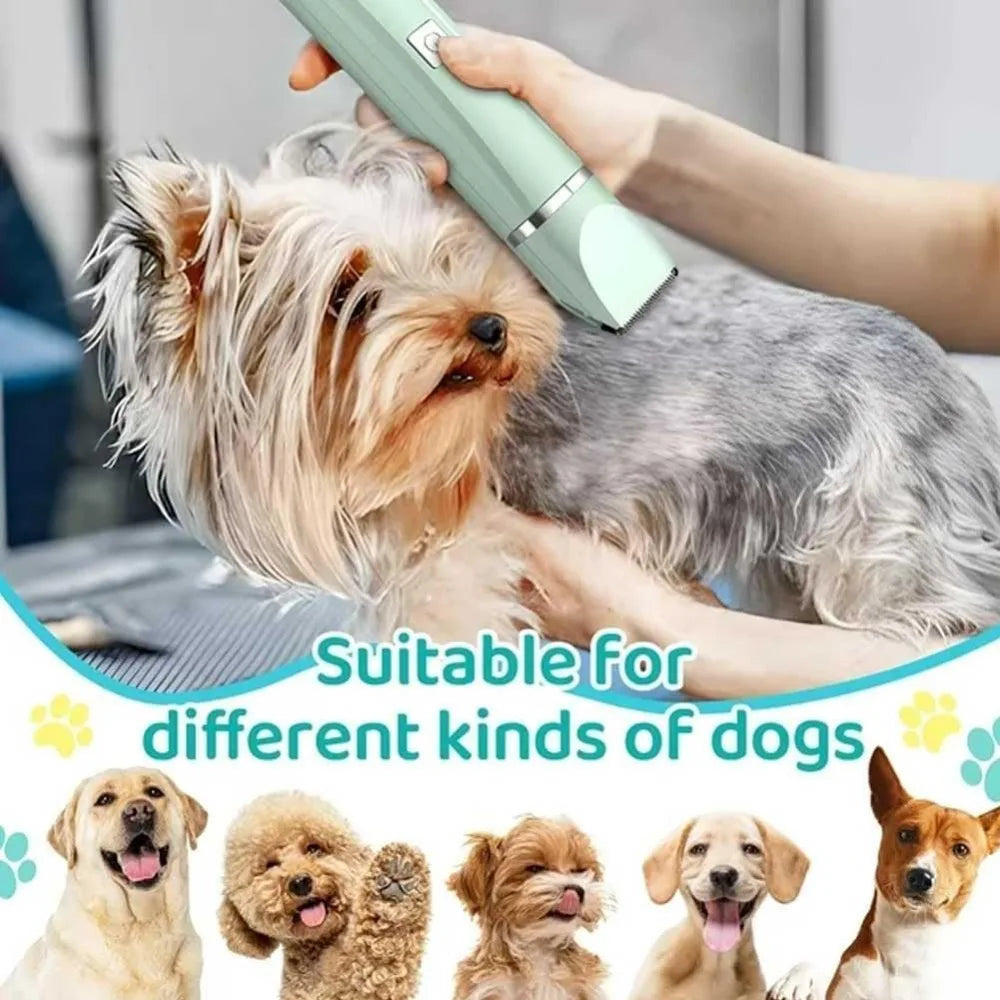 Professional 4-in-1 Electric Pet Grooming Tool