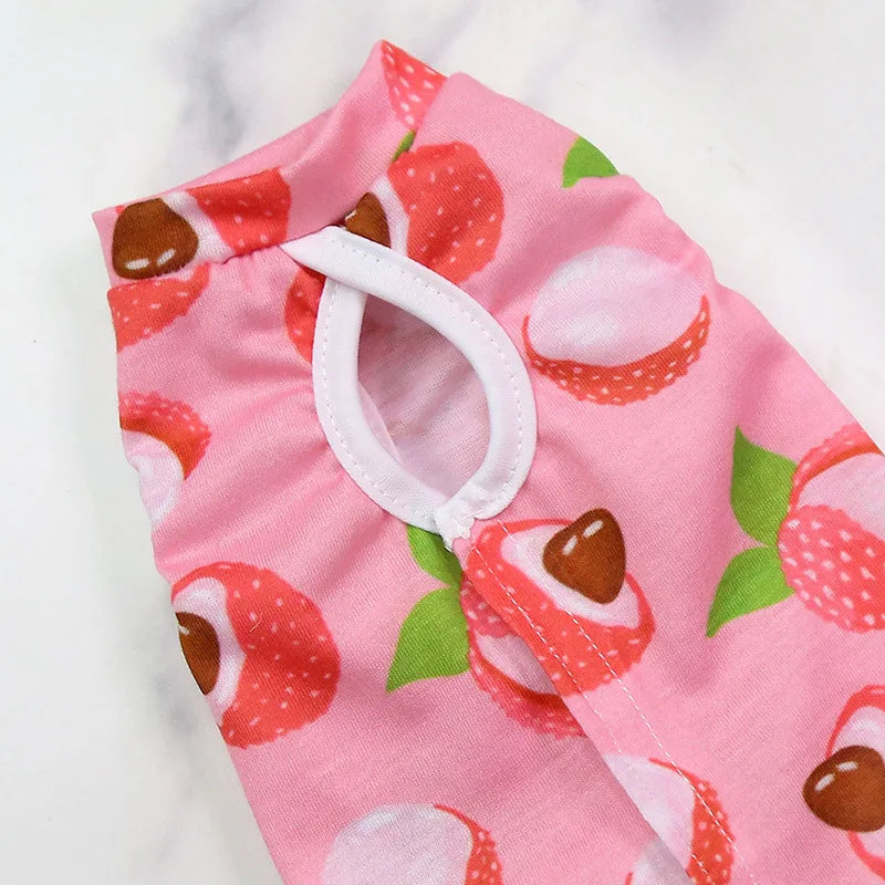 Cat anti-licking surgery recovery clothing