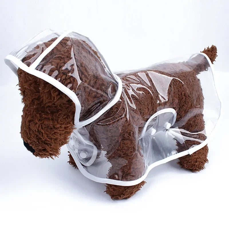 Pet Raincoat, waterproof and transparent