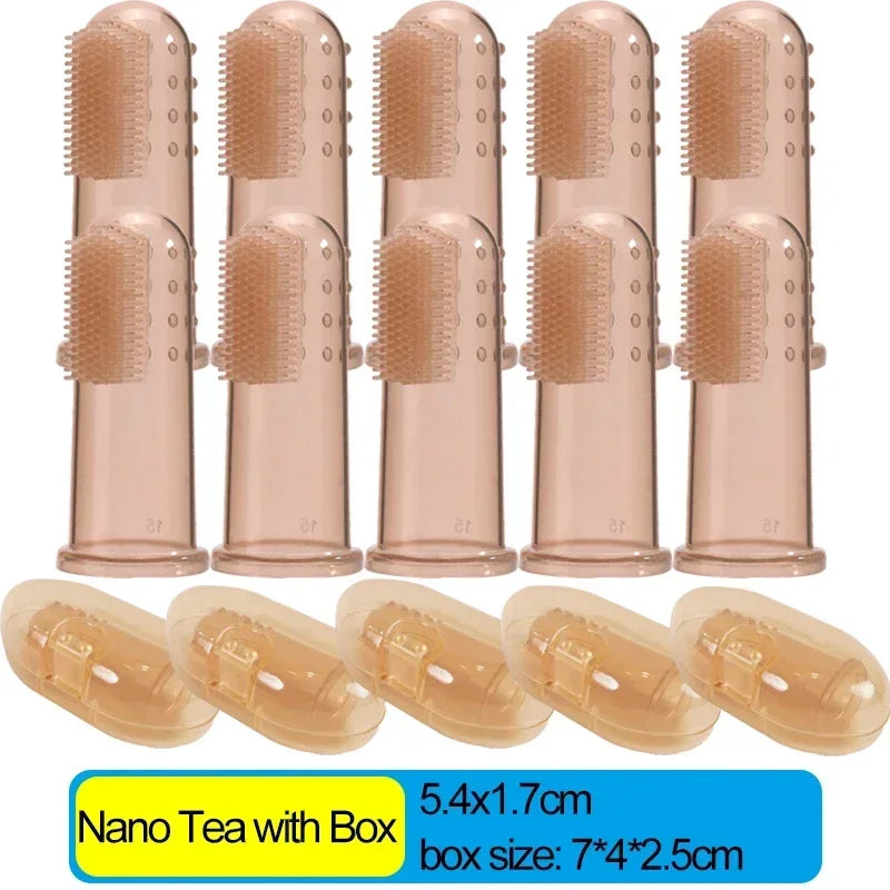 1/30pc tooth brush for pets