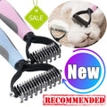 Professional pet cat hair removal comb