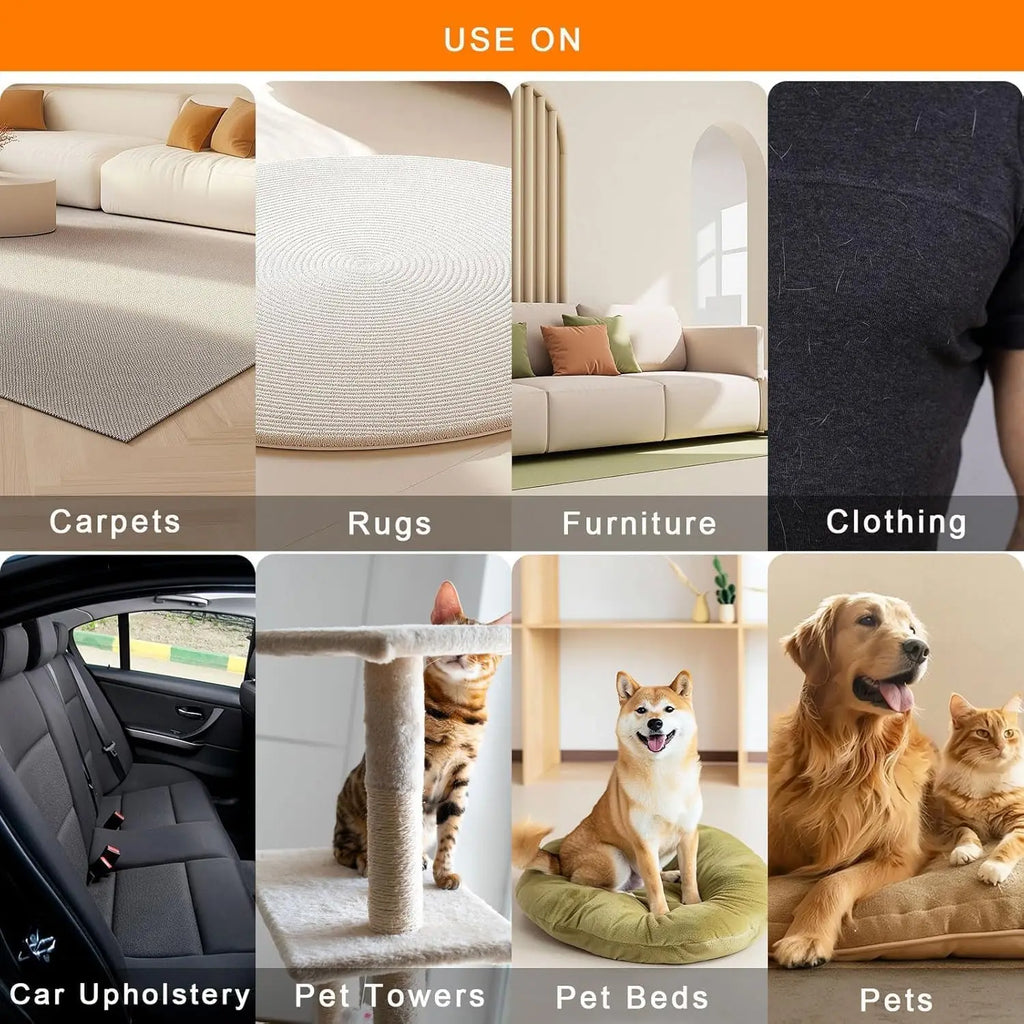 Reusable electrostatic pet hair removal mitts