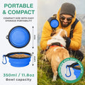 2-in-1 Collapsable Pet Bowls