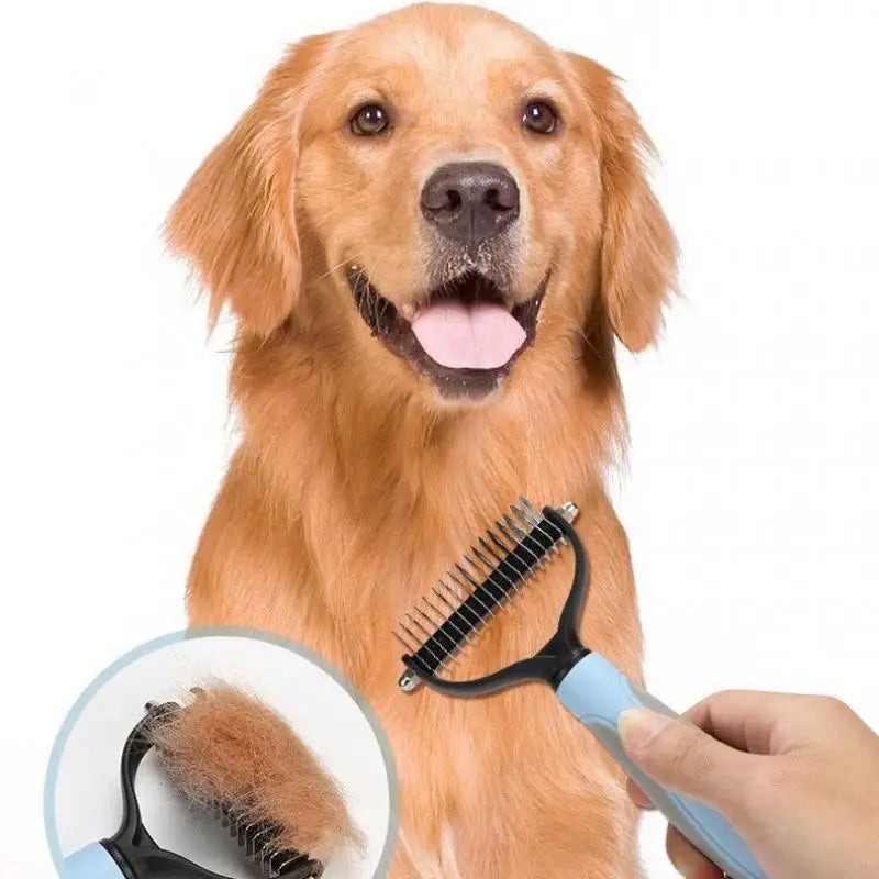 Professional pet cat hair removal comb