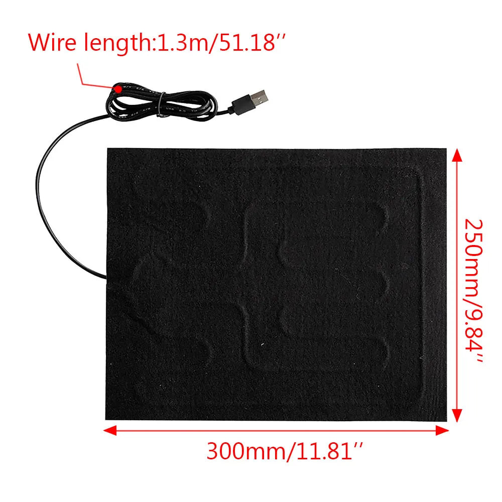 USB pet heating pad