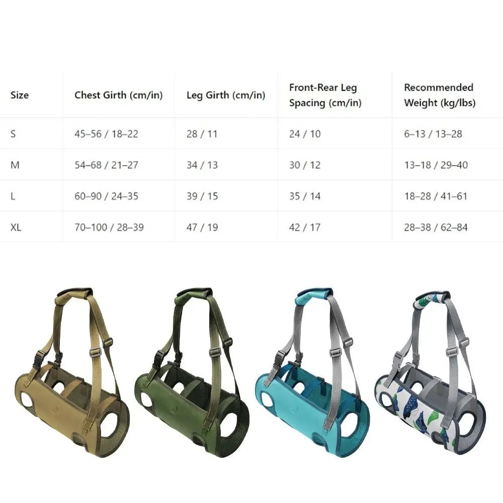 Adjustable pet auxiliary vest