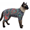 Creativity four seasons pet tattooed vest