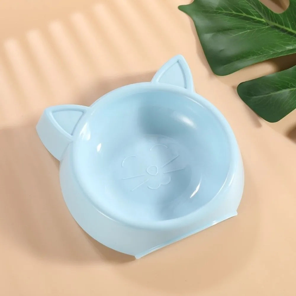 Cute cat shaped food bowl