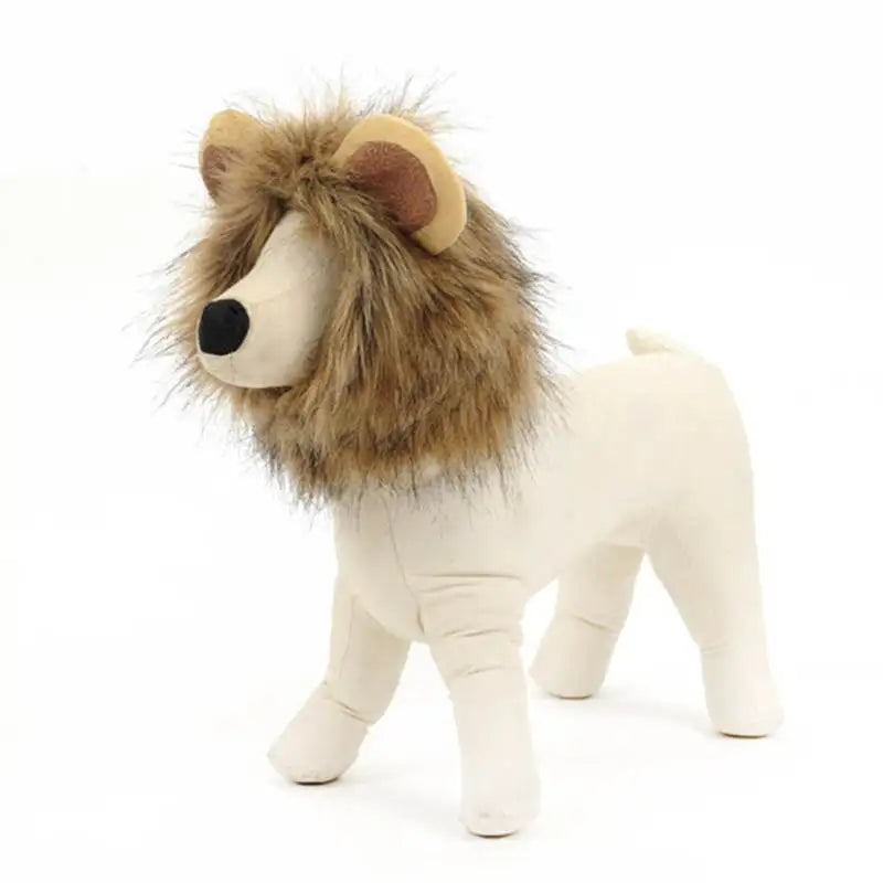 Cute lion mane cat wig