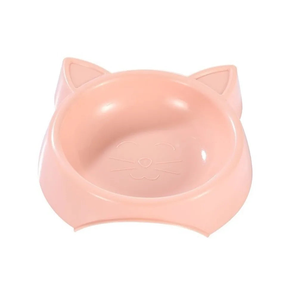 Cute cat shaped food bowl