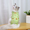 Cat anti-licking surgery recovery clothing